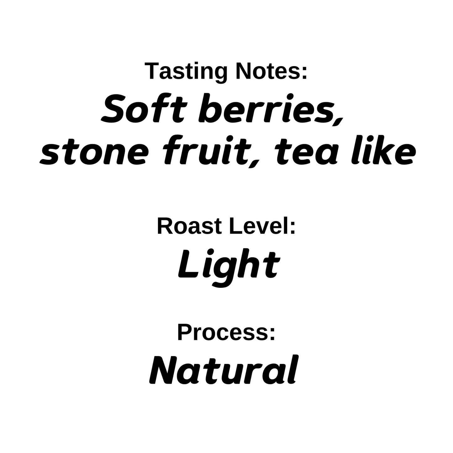 Ethiopian Sidama Kokose - Natural